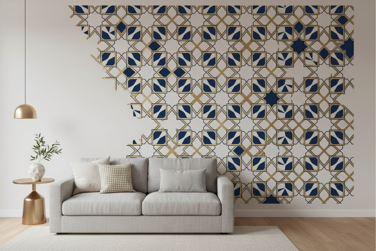 Modern Islamic Geometry Wall Décor