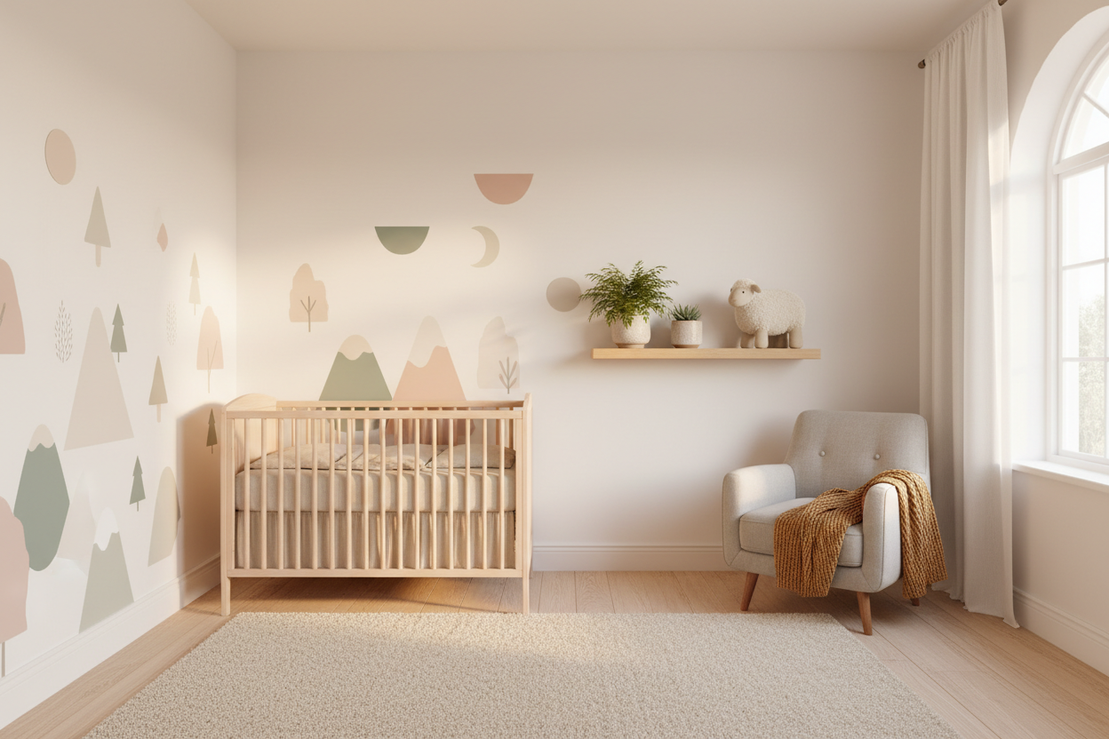 Peel & Stick Nursery Décor