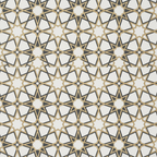 Andalus Eight-Point Star — Pattern Swatch