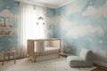 Calm Nursery Cloud & Star Wall Panel