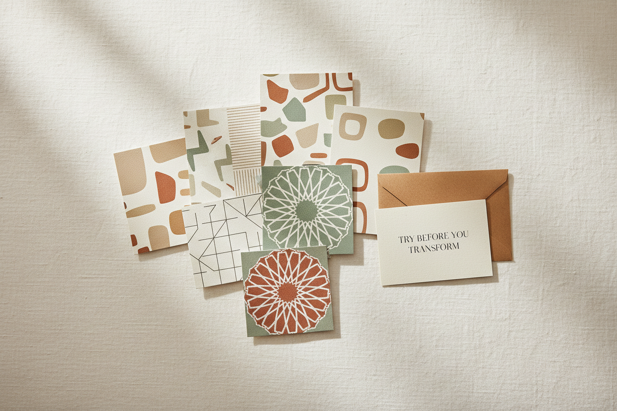 Design Sample Pack — Try Before You Transform