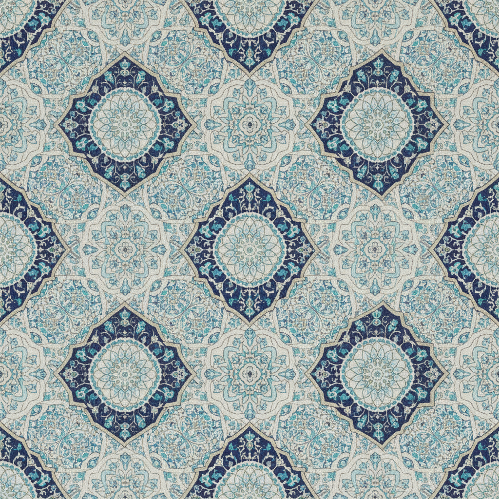 Geometric Prayer Room Panel Set — Pattern Swatch