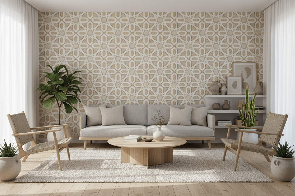 Mashrabiya Lattice Wall Panel
