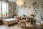 Montessori Nature & Botanical Wall Vinyl