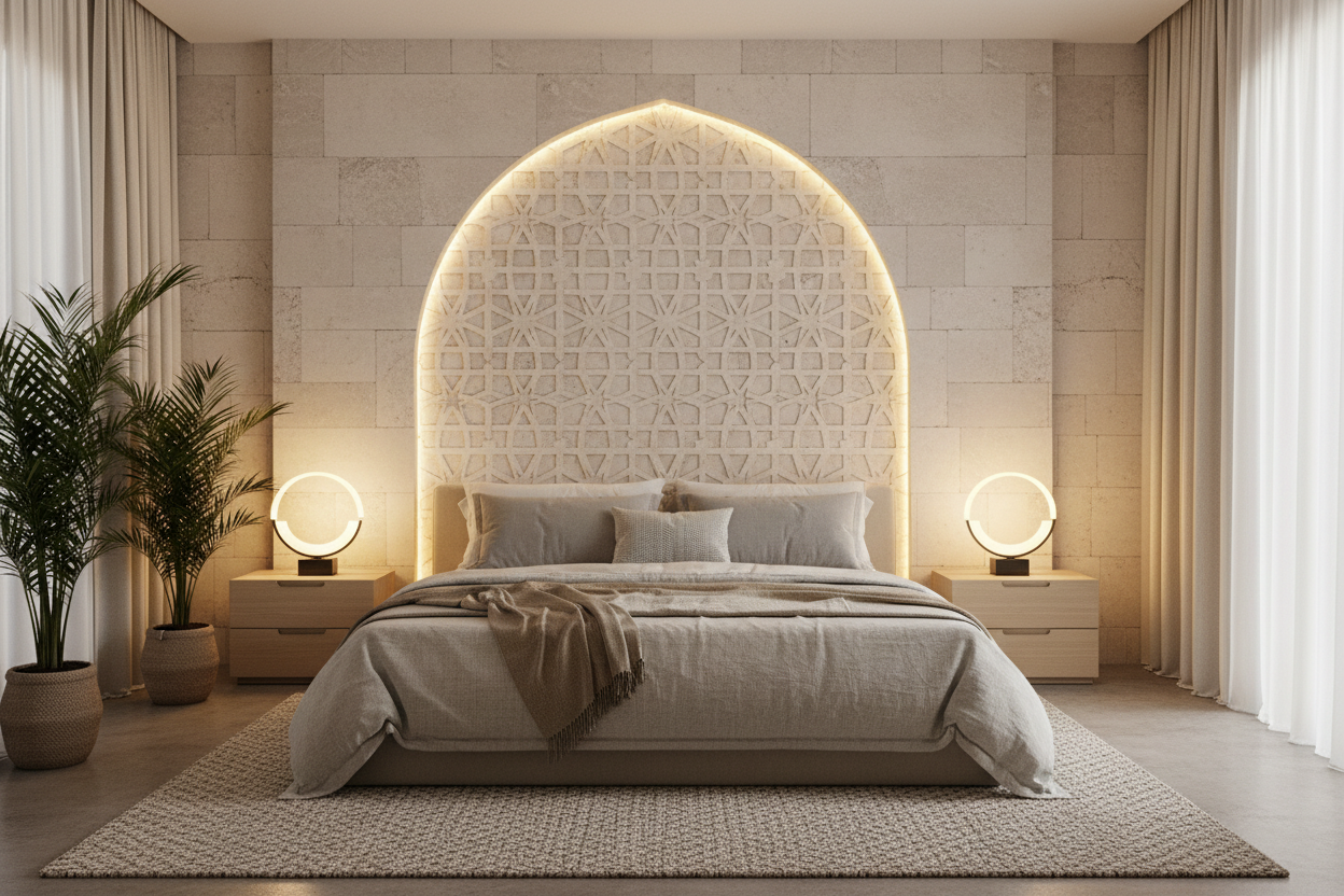 Moroccan Arch Feature Wall Panel