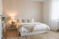 Pale Birch Wood Panel Vinyl