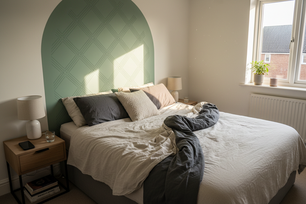 Sage Arch Bedroom
