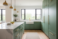 Sage Green Matte Cabinet Wrap